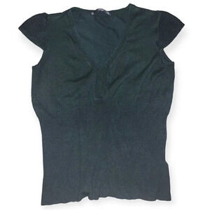 Y2k sweater short sleeve baby tee